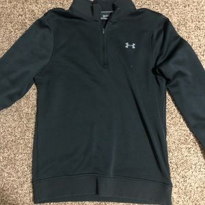 Black Under Armour 1/4 Zip Pullover